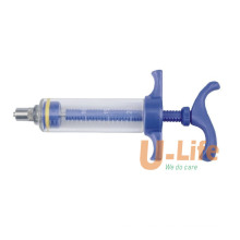 Veterinary Syringe Made by Plastic & Steel